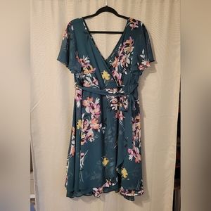 Torrid Floral Dress Size 0